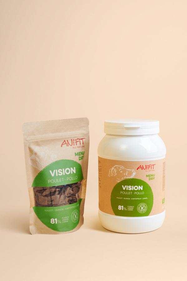 Crocchette Vision per cani con 81% di carne